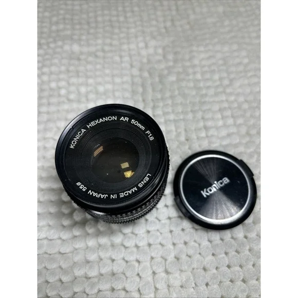 KONICA HEXANON AR 50MM F1.8 PRIME CAMERA LENS