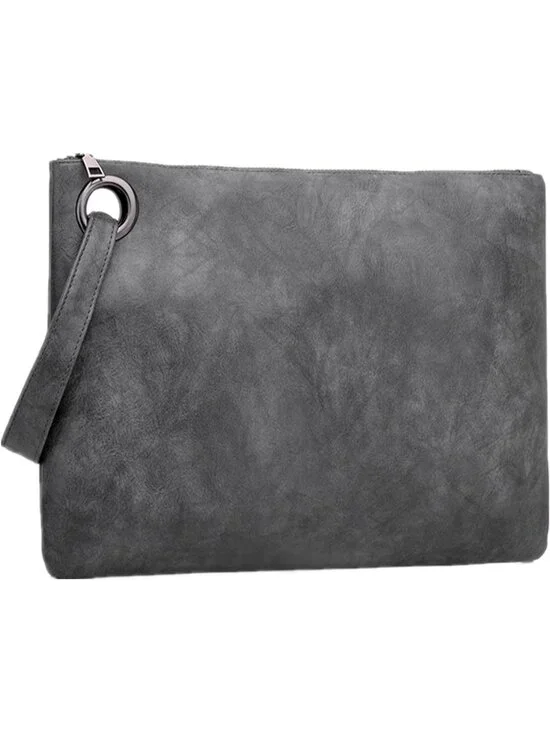 Women’s Blue Gray Wristlet Clutch Wedding Handbags Purse Party Evening Bag
