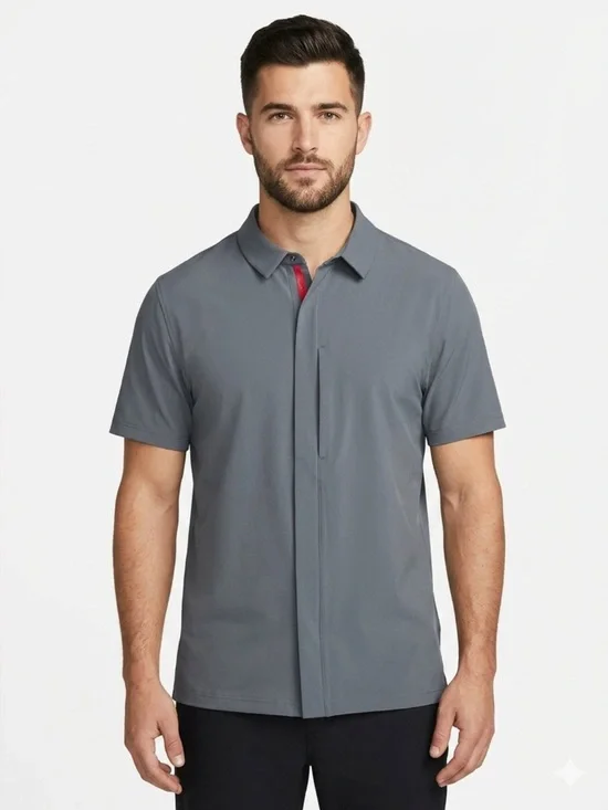 Nike Dr-Fit perfect stretch snap up shirt