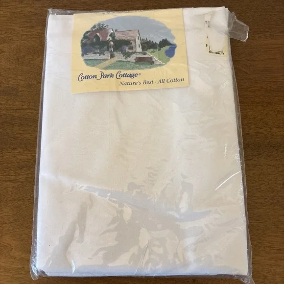 Cotton Park Cottage White Cotton 70