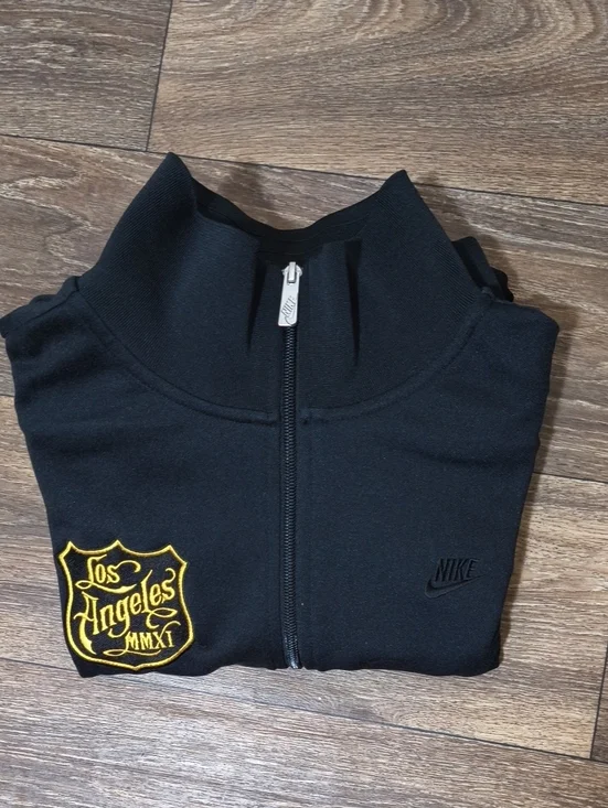 Black Athletic Nike Zip Up
