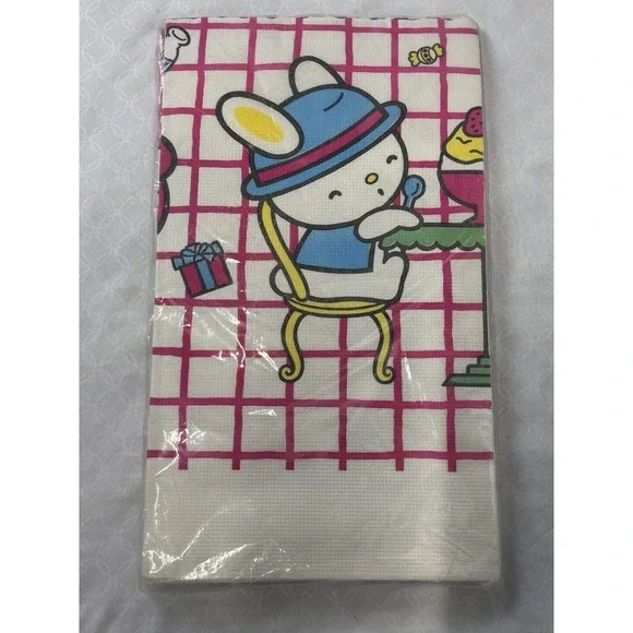 NEW! Vtg Sanrio Paper Table Cover 54