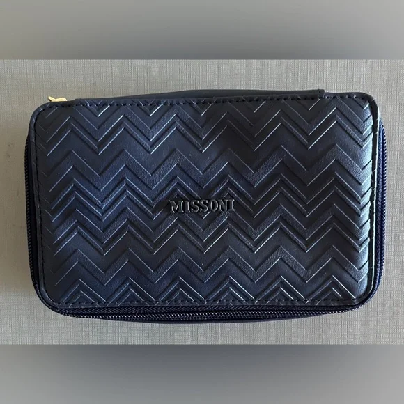 DELTA MISSONI Newest Business Delta One Class amenity kit Dark Blue. New unisex