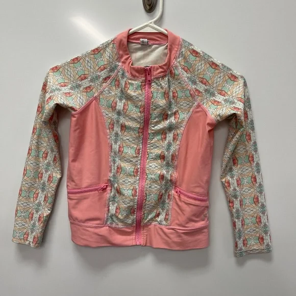 Cabana Life Rashguard‎ swim top or jacket Sz 7/8