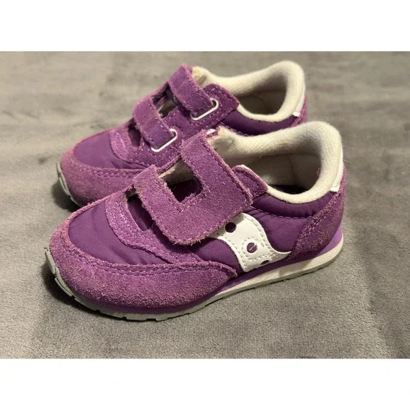 Saucony Baby Jazz Purple Toddler Sneakers Size 5M