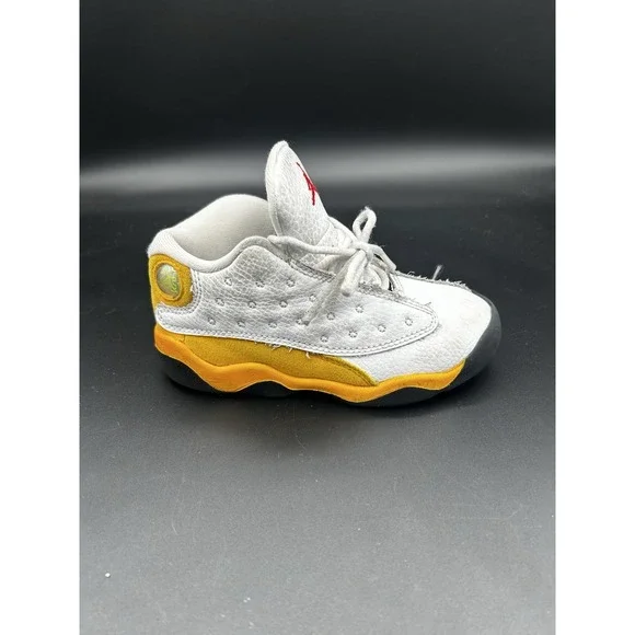 Jordan Air Jordan 13 Toddler Sneaker White/Yellow/Black/Red 9C DJ3004-167