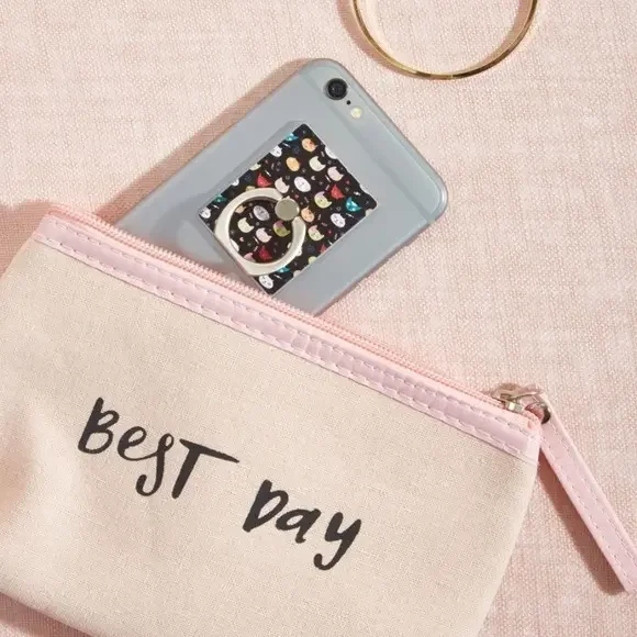 Best Day NWT Pink‎ Purse Pouch Modcloth