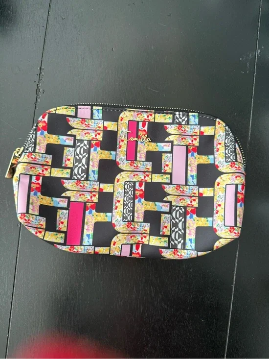 Camilla Multicolor Patterned Cosmetic Pouch