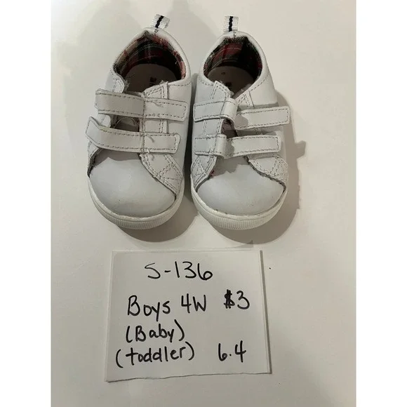 Little boys size 4W shoes (s-136)‎