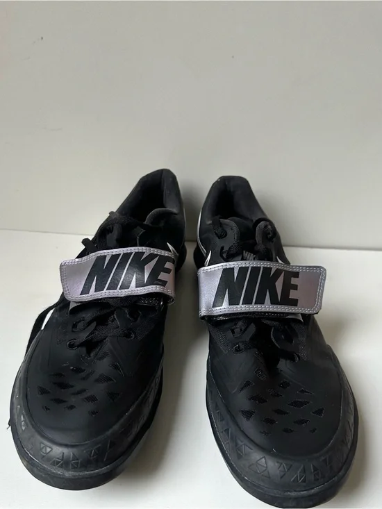 Nike Zoom SD 4 Track & Field Throwing Shoes Black Silver Men's Size 9