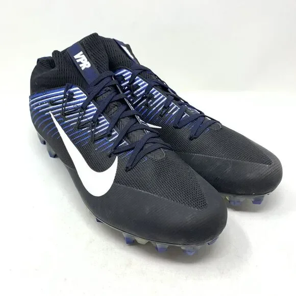 Nike Vapor Untouchable 2 Football Black Rush Blue 835646-014‎ Men's Size 14.5