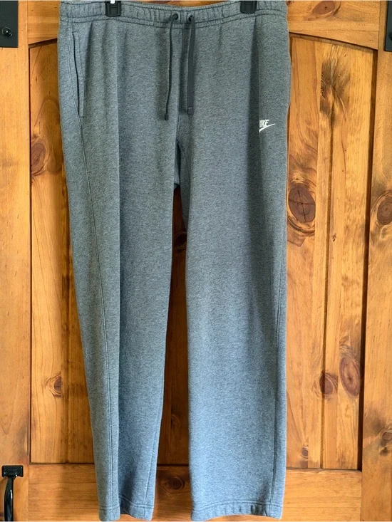 Nike Heather Gray Fleece Joggers