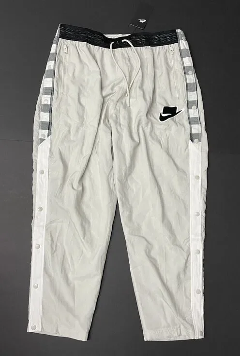 Nike Mens Sz 2XL Woven Pants Tear Away XXL Light Bone NSW Sportswear BV4546-072