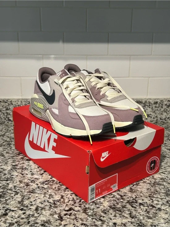 Nike Air Max Men’s Sneakers - Lavender, Cream & Black Accent