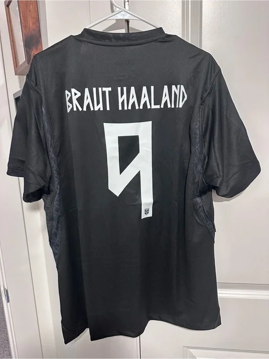 Nike Norge Norway  'Braut Haaland' authentic World Cup football jersey