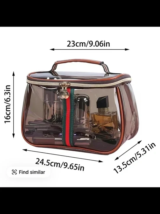 Transparent Makeup Bag