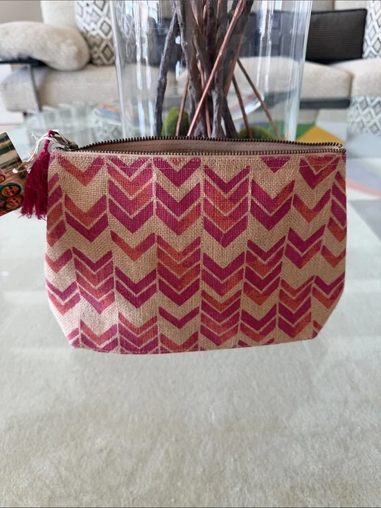 Neiman Marcus Fashioned for Change Handcrafted Woven Pouch