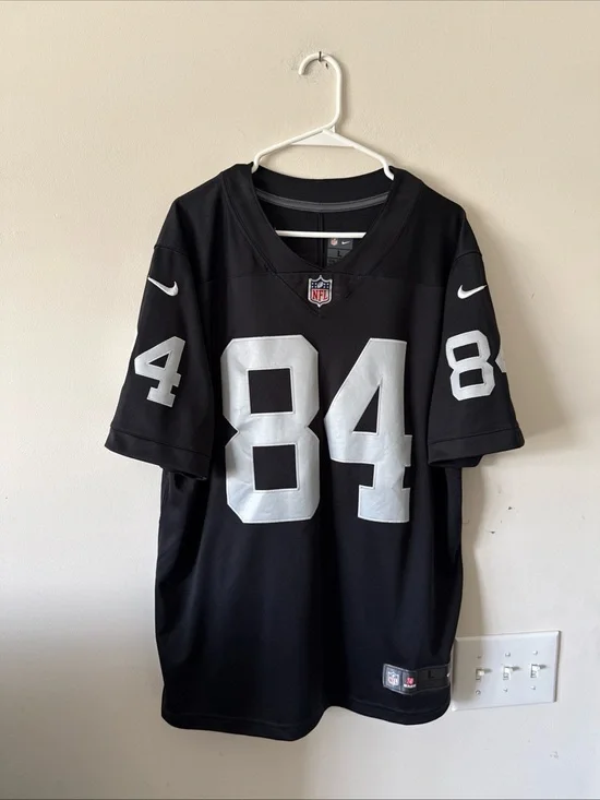 Men’s Nike Antonio Brown #84 Oakland Raiders Vapor Lmtd NFL Jersey Sz L - RARE