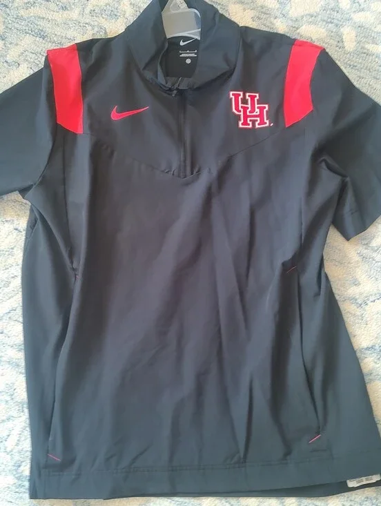 University Of Houston Nike Golf Windbreaker Men's Size Large