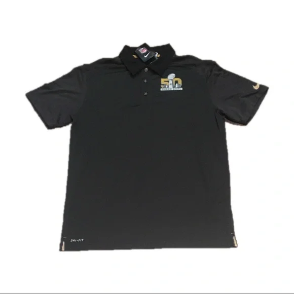 Super Bowl 50‎ Nike Men’s Dri Fit Polo Shirt