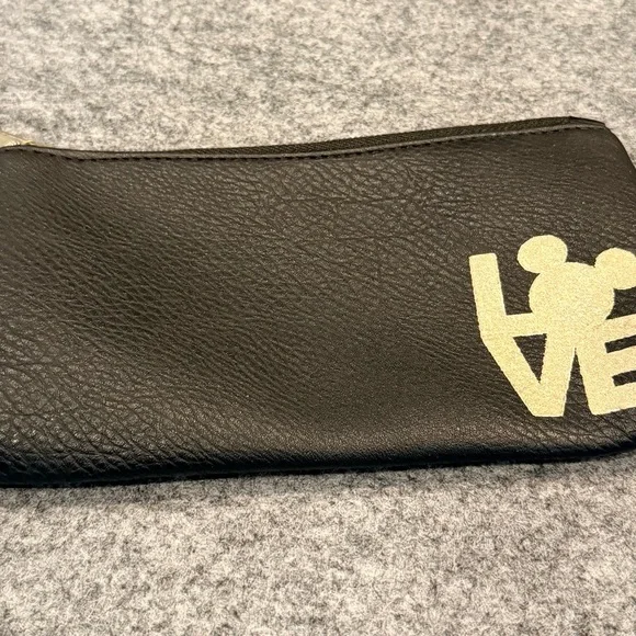 Typo Disney Bag . Black with‎ “Love” in gold.