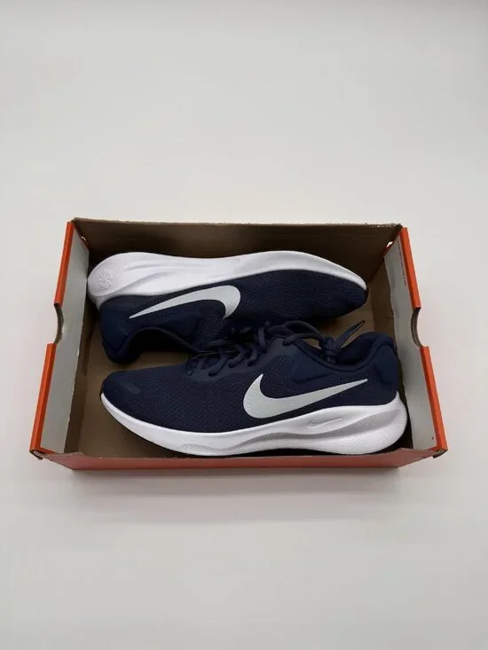 New Nike Revolution 7 Shoes Men's Size 10.5 Blue Running Comfort FB2207 400