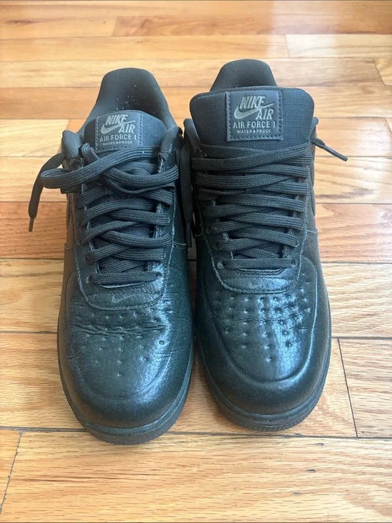 Nike Air Force 1 Waterproof Men's Sneakers - Black