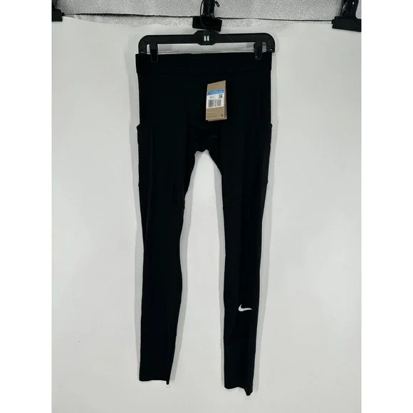 Nike Pro Training Tights Mens Small Dri Fit Running Compression Pants FB7952-010