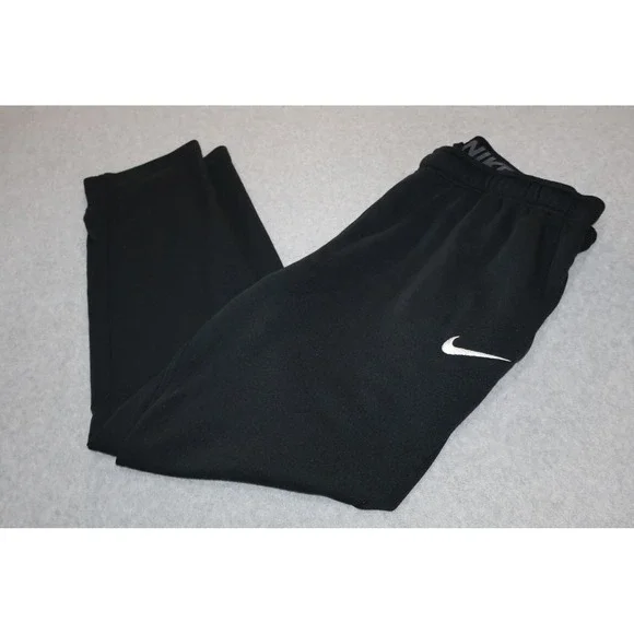 Nike Sweatpants Tapered Mens XXL Black Dri-Fit Athletic Training Gym Workout