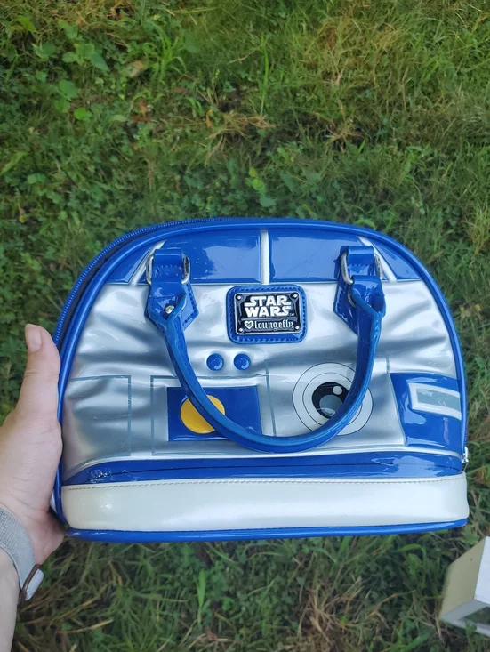 Star Wars Loungefly R2-D2 Blue & Silver Dome Satchel