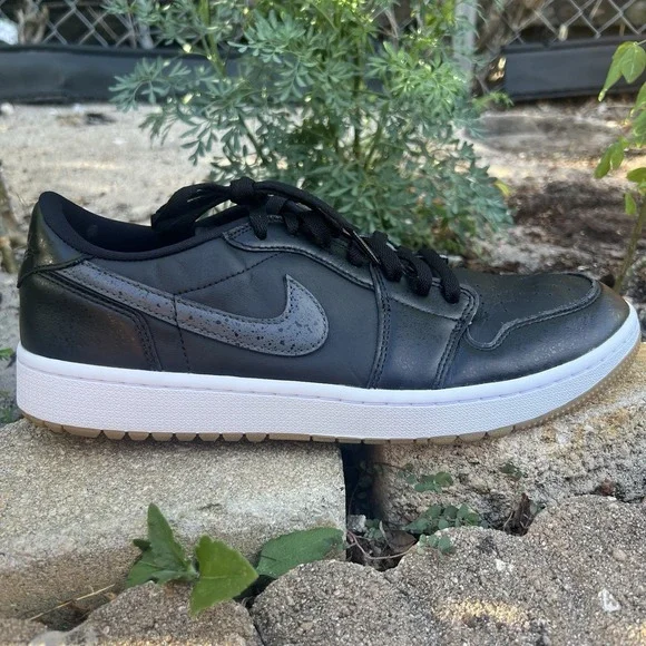 Nike Air Jordan 1 Low G Golf Shoes 'Black' (DD9315-005) Size 12