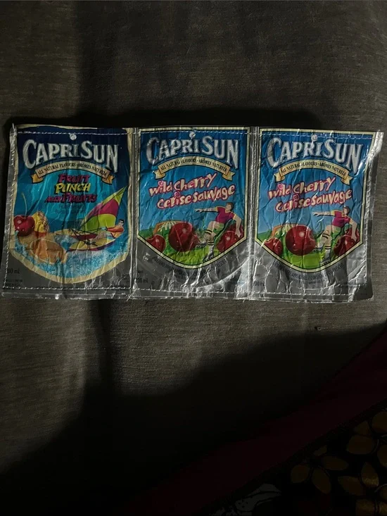 Zippered Pouch Capri Sun - Blue