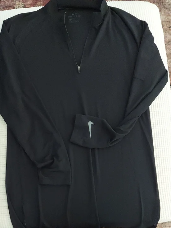 Nike Black Men’s Dri-FIT Half-Zip Training Pullover