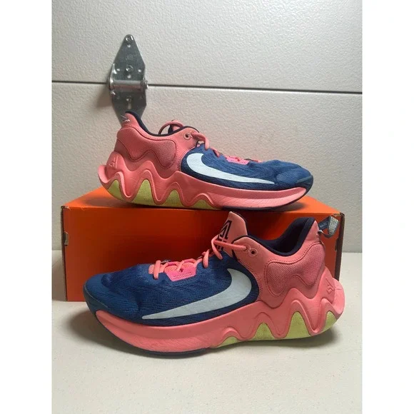 Nike Giannis Immortality 2 Blue Pink Yellow 11m #2709