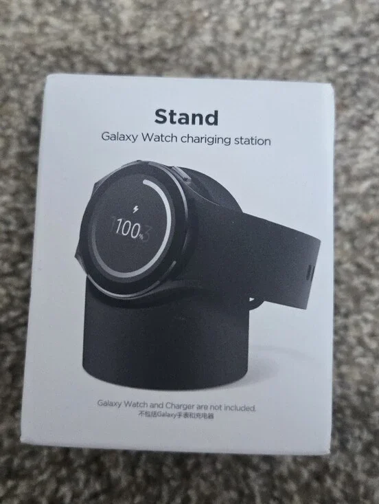 Amazon Galaxy Watch Charging Stand - Black