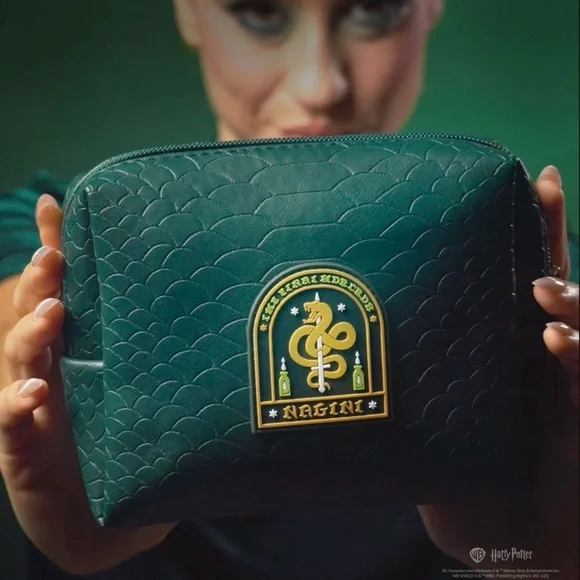 Harry Potter Nagini Cosmetic Bag - Green