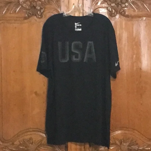 Nike USA Graohic Tee with Olympic Logo on Sleeve