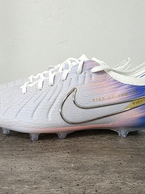 Men’s Size 6 - Nike Legend 10 Elite Vast Grey Racer Blue Cleats IO4461-001