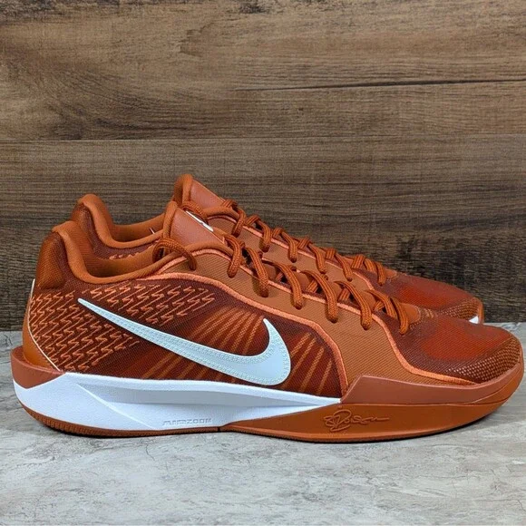 Nike Sabrina 2 TB Promo Women's 13/Men's 11.5 Texas Longhorn PE Shoes HM5038-800