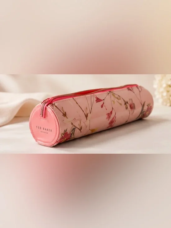 Ted Baker London Floral Cylindrical Cosmetic Bag 🌸