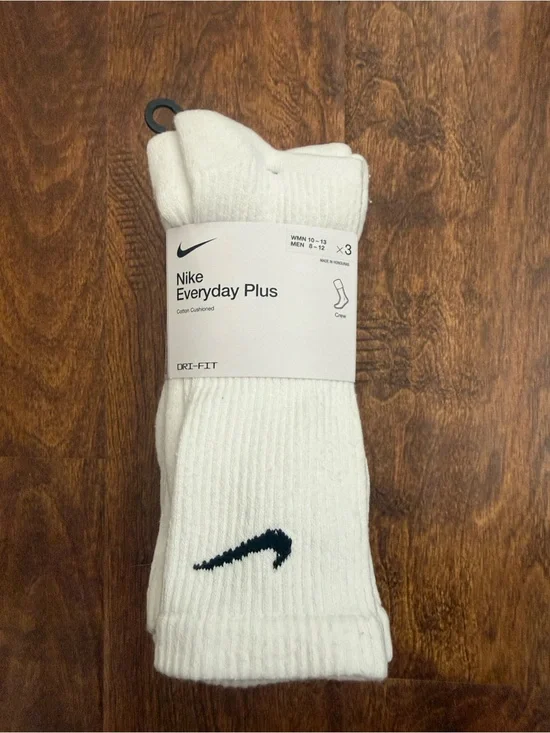 Nike Everyday Plus Crew Socks - White (3 Pack)