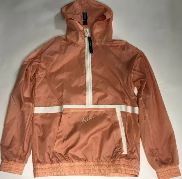 Nike DNA Jacket Mens Pink Half Zip Color Block Outdoor Active Wear BV9358 606 S