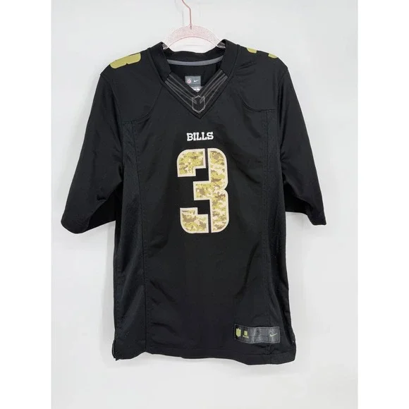 Nike‎ Buffalo Bills Salute to Service Camo NFL Jersey EJ Manuel Size S