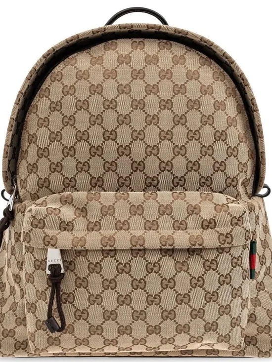 Gucci GG Medium fabric back pack