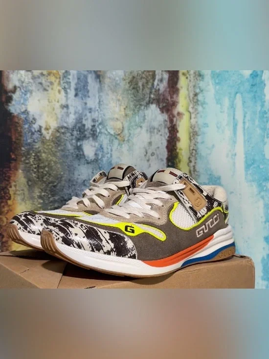 Gucci Rock Tejus Print Men's Sneakers