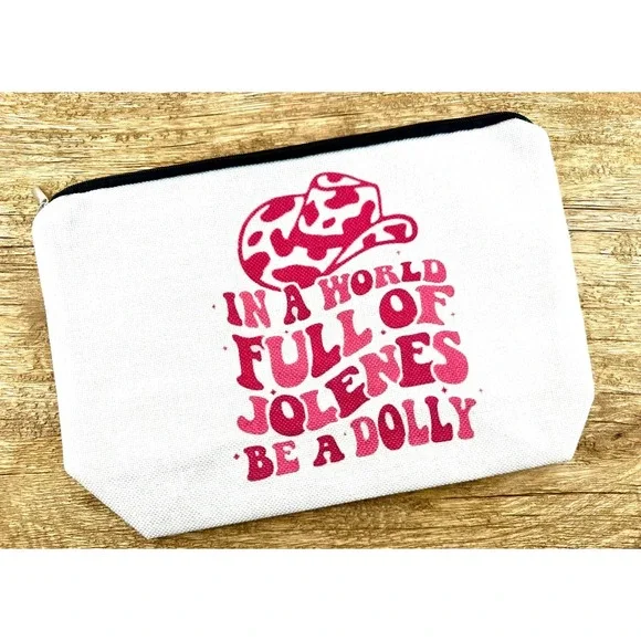 Canvas Cosmetic Bag 