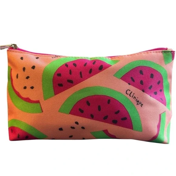 Clinique x Donald‎ Robertson Watermelon Cosmetic Pouch