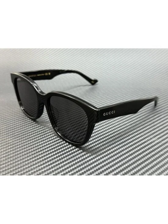 New Gucci Men Black Sunglasses 57-18-145