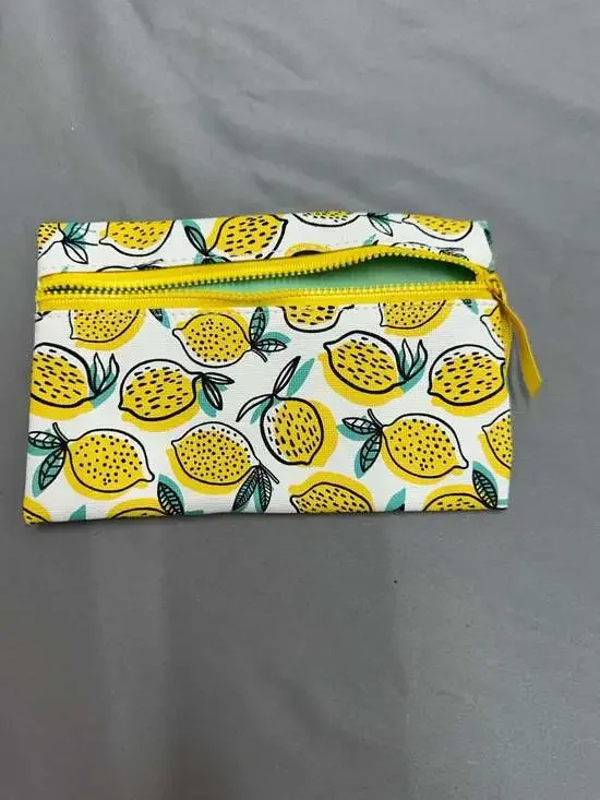 Ipsy April 2019 Lemon Print Makeup Cosmetic Bag