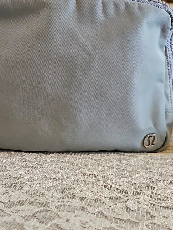 lululemon athletica Light Gray Belt Pouch